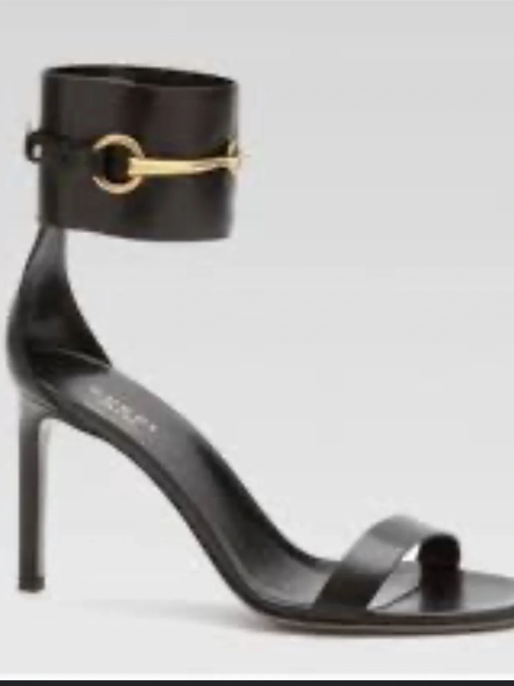 Authentic GUCCI Ursula Horsebit Accent Sandal